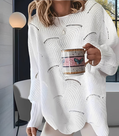 Kassandra - Pulover stilat, cu decupaj, pentru femei