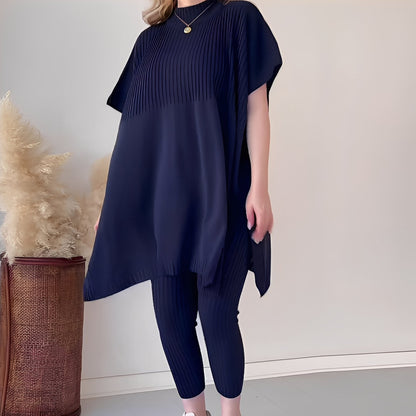 Roxanna - Set comod din tricot, din două bucăți, pentru femei