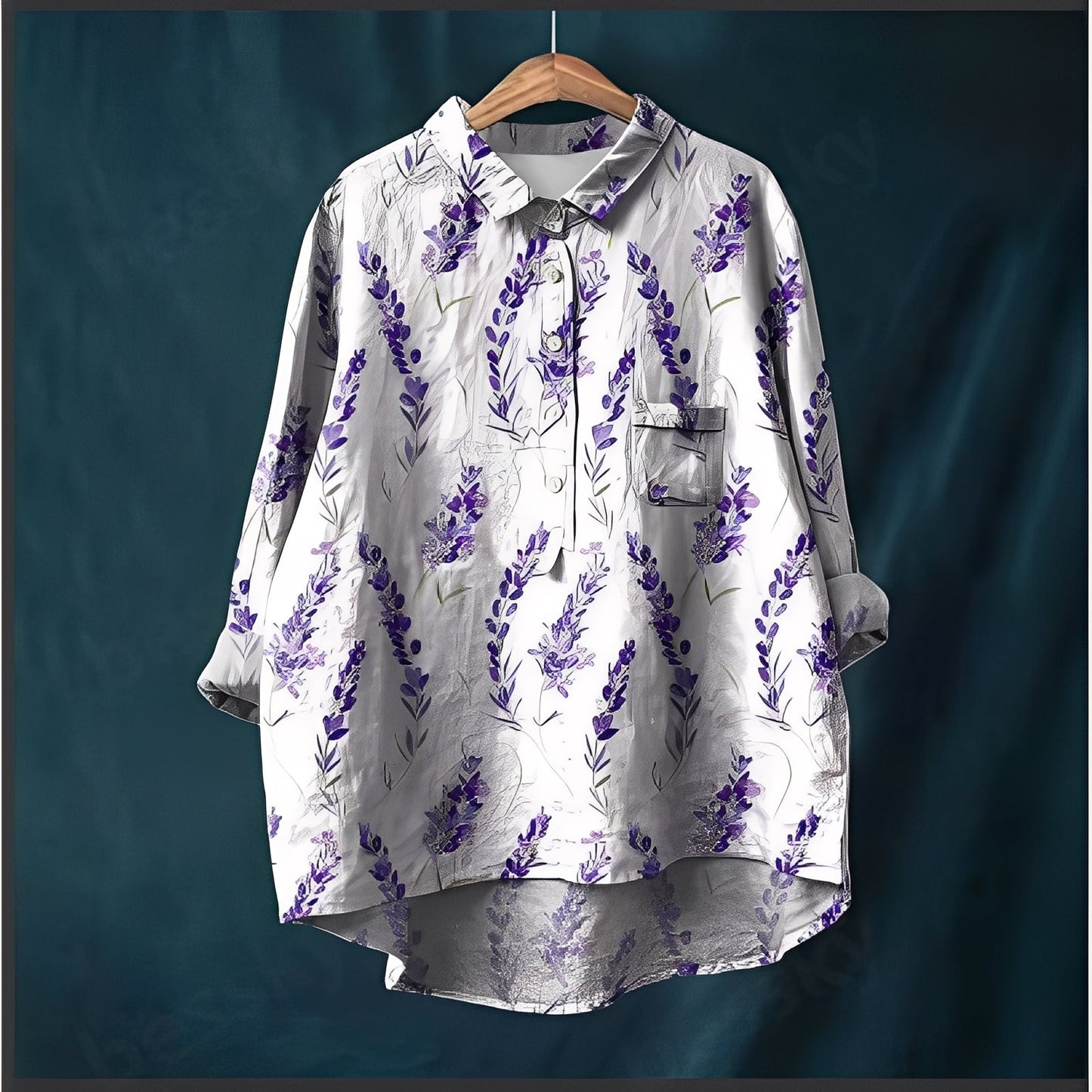 Garance - Cămașă tradițională feminină cu mâneci lungi