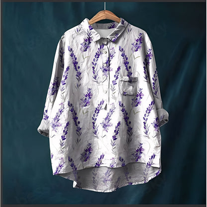 Garance - Cămașă tradițională feminină cu mâneci lungi