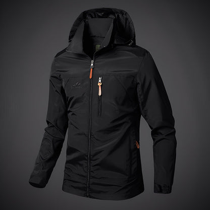 Finnegan - Jachetă ușoară de exterior cu glugă pentru bărbați