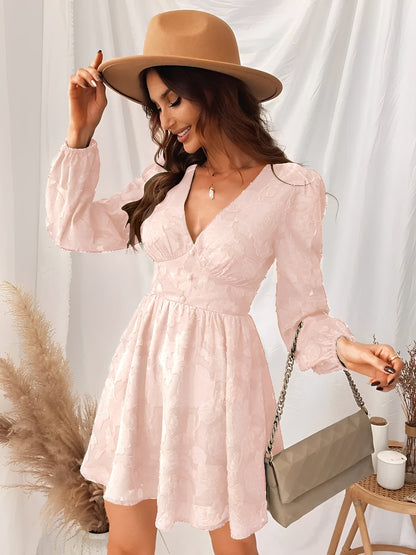 Thea - Rochie mini chic în linie A pentru femei