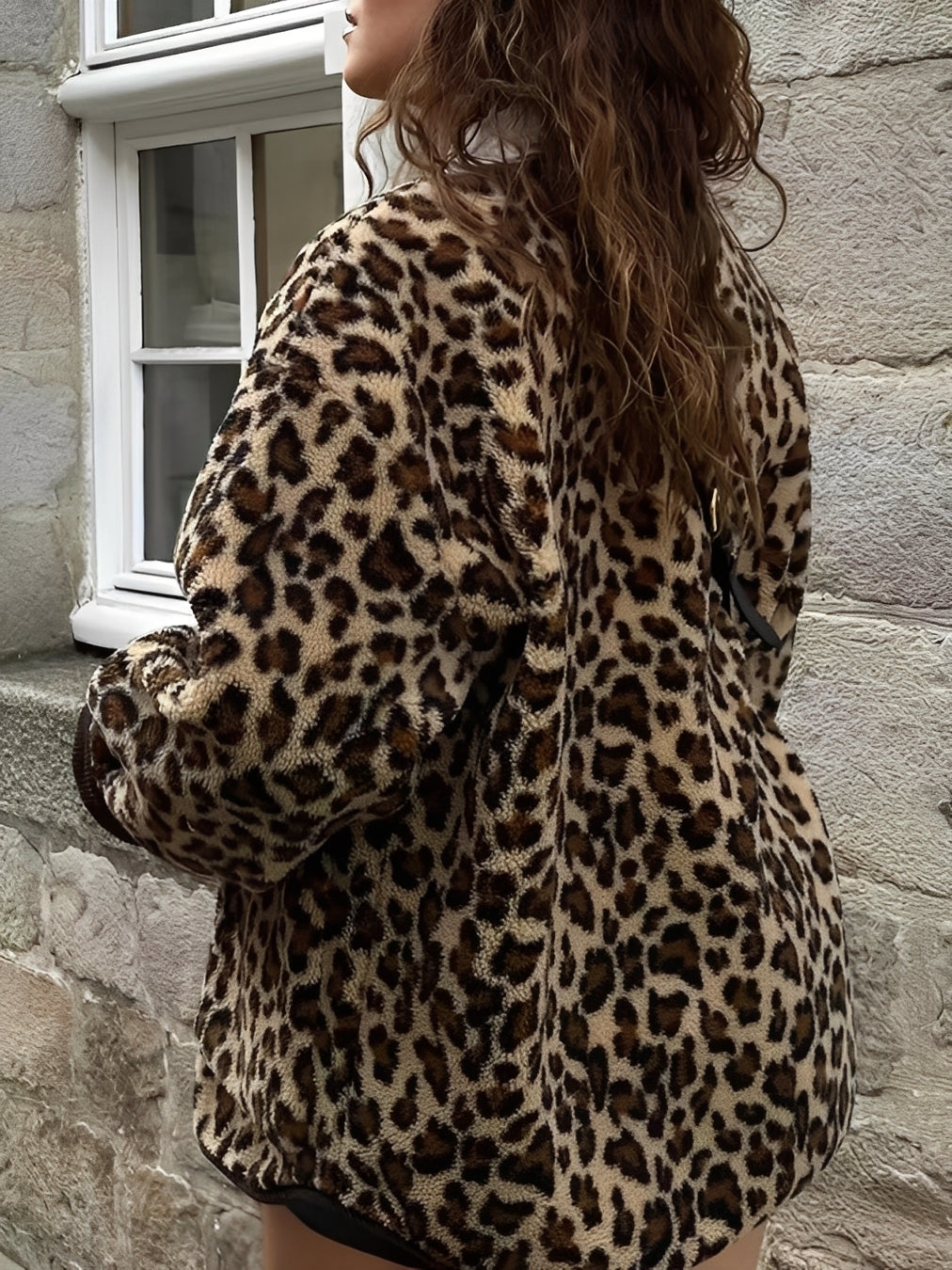 Emelia - Stilou, jachetă oversize, călduroasă pentru femei