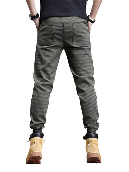 Alvin - Pantaloni de sport eleganți cu șnur pentru bărbați