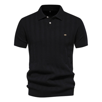 Bruce - Tricou polo lejer cu mâneci scurte pentru bărbați