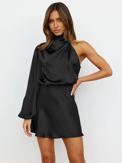 Harlee - Rochie elegantă de seară din satin pentru femei