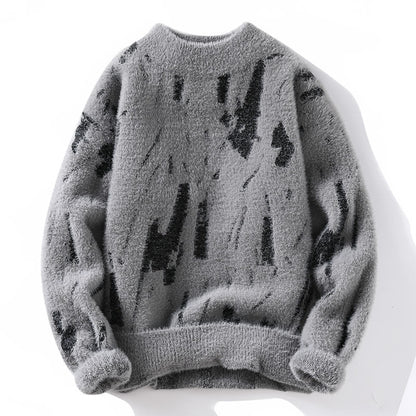 Damian - Pulover Fleece Elegant pentru Bărbați