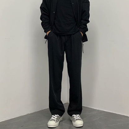 Caleb - Pantaloni eleganți, comozi, drepți pentru bărbați