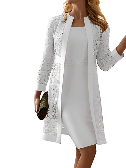 Amira - Set de rochii stilat, din două piese, pentru femei