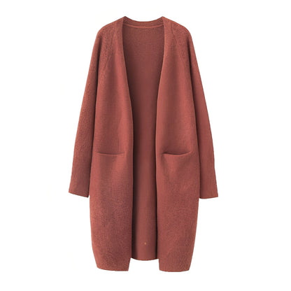 Claudie - Cardigan lung clasic pentru femei