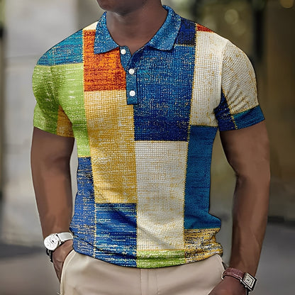 Reginald - Stil polo bărbătesc multicolor