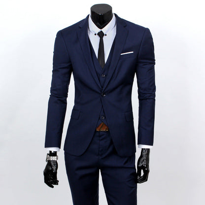 Reynard - Costum business elegant în set de 3 piese pentru bărbați