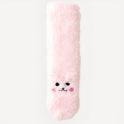 Judith - Șosete sofisticate de iarnă din catifea pentru femei