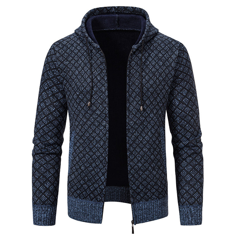 Winton - Jachetă stilată și strâmtă cu glugă pentru bărbați