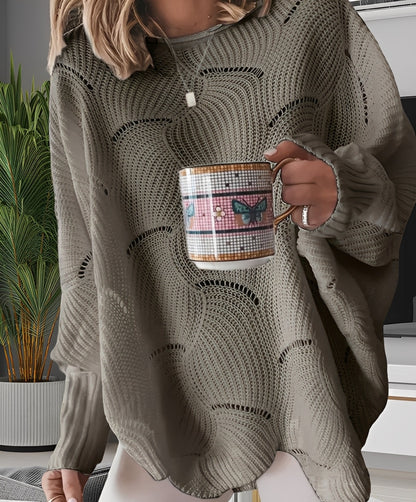 Kassandra - Pulover stilat, cu decupaj, pentru femei