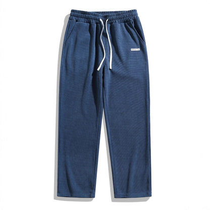 Kenrick - Pantaloni drepți de catifea pentru bărbați
