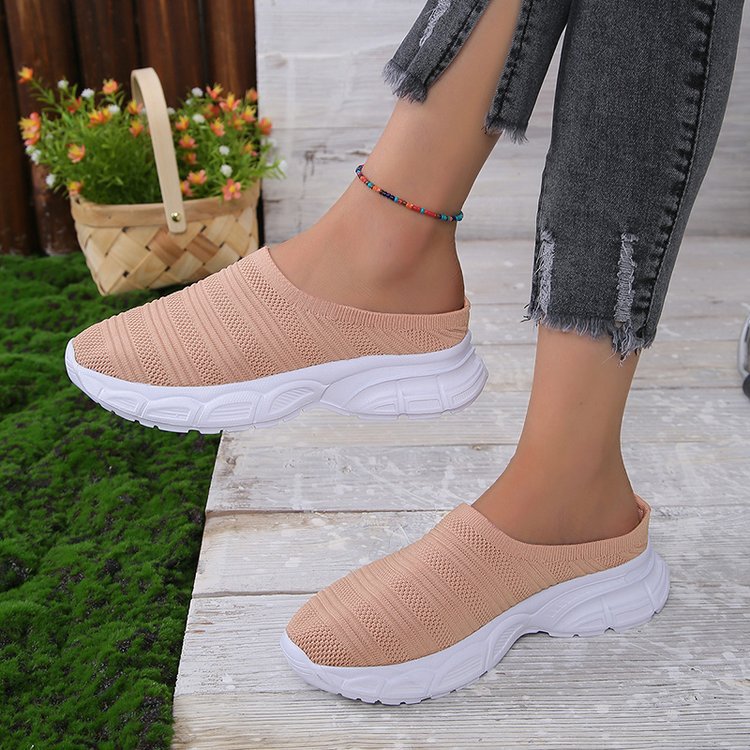 Malani - Adidași moderni slip-on cu toc pentru femei