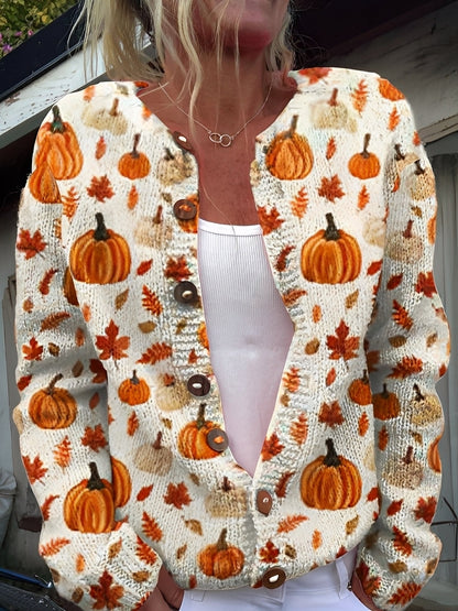 Kandace - Cardigan elegant cu flori pentru femei