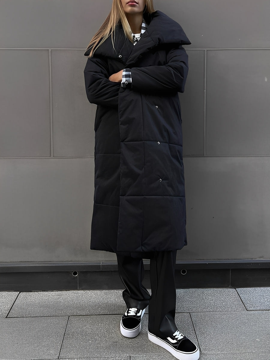 Adaline - Geacă lungă, călduroasă și matlasată pentru femei