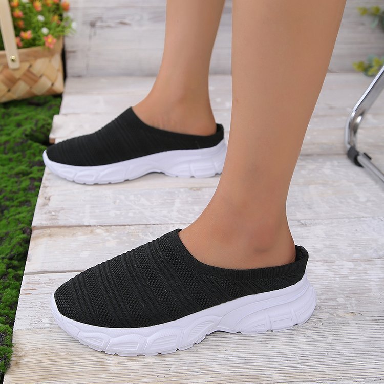 Malani - Adidași moderni slip-on cu toc pentru femei