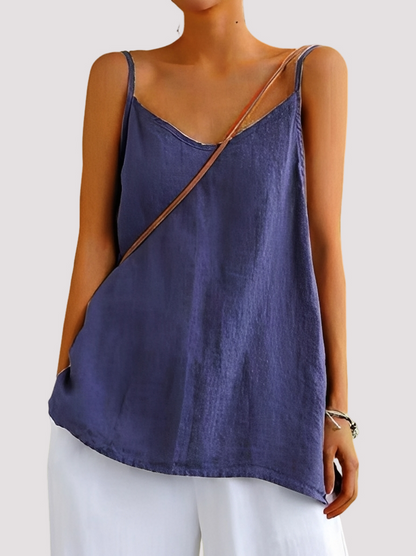 Lucie - Top lejer fără mâneci pentru femei