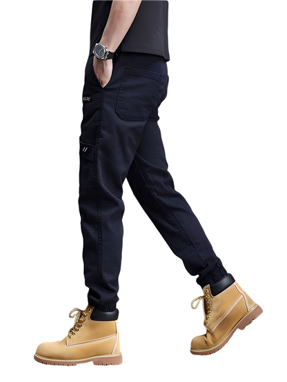 Alvin - Pantaloni de sport eleganți cu șnur pentru bărbați