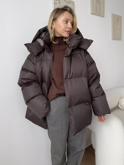 Loreen - Geacă caldă, bine căptușită, lejeră pentru femei