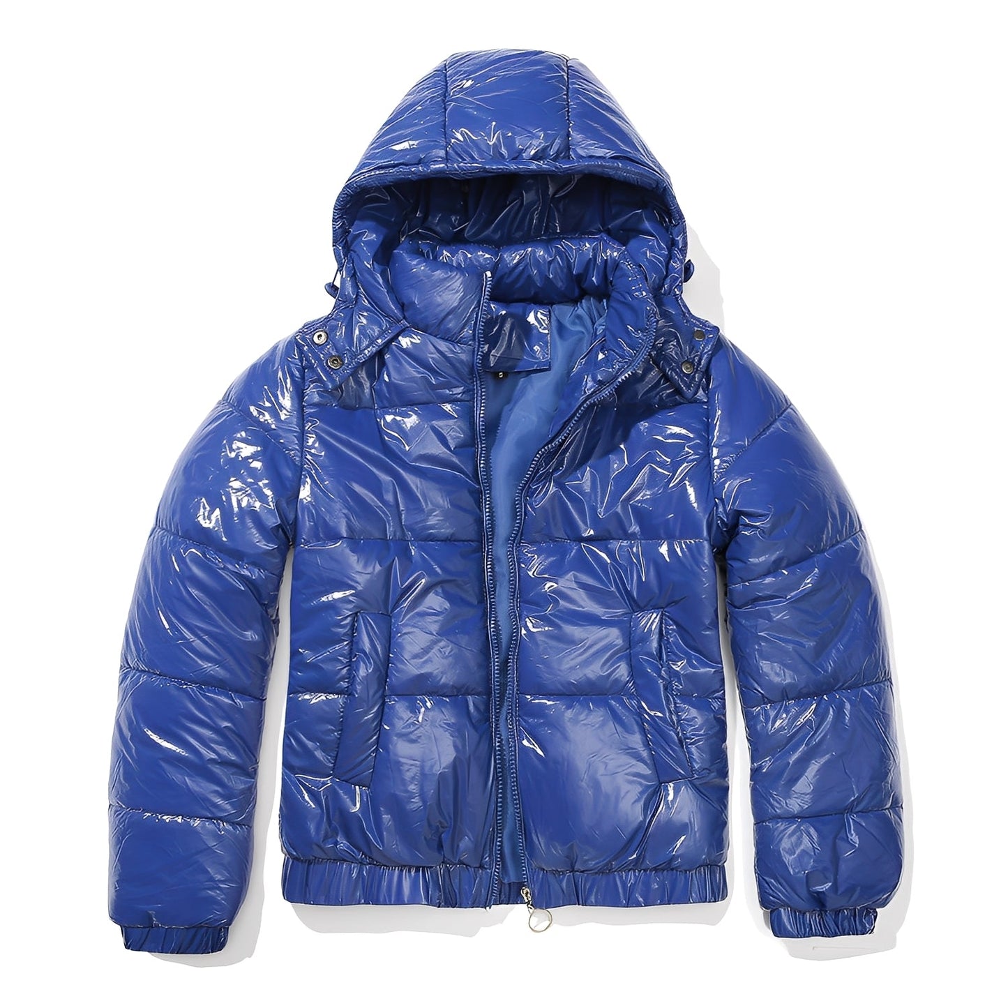 Yazmin - Jachetă strălucitoare și la modă cu glugă pentru femei