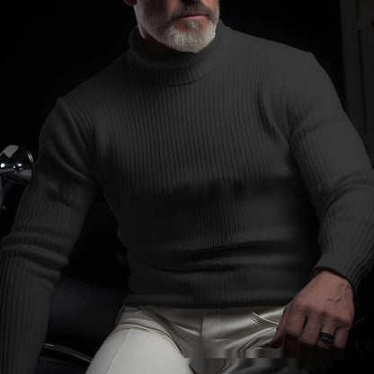Richard - Pulover bărbați stilat și comod cu guler rulat