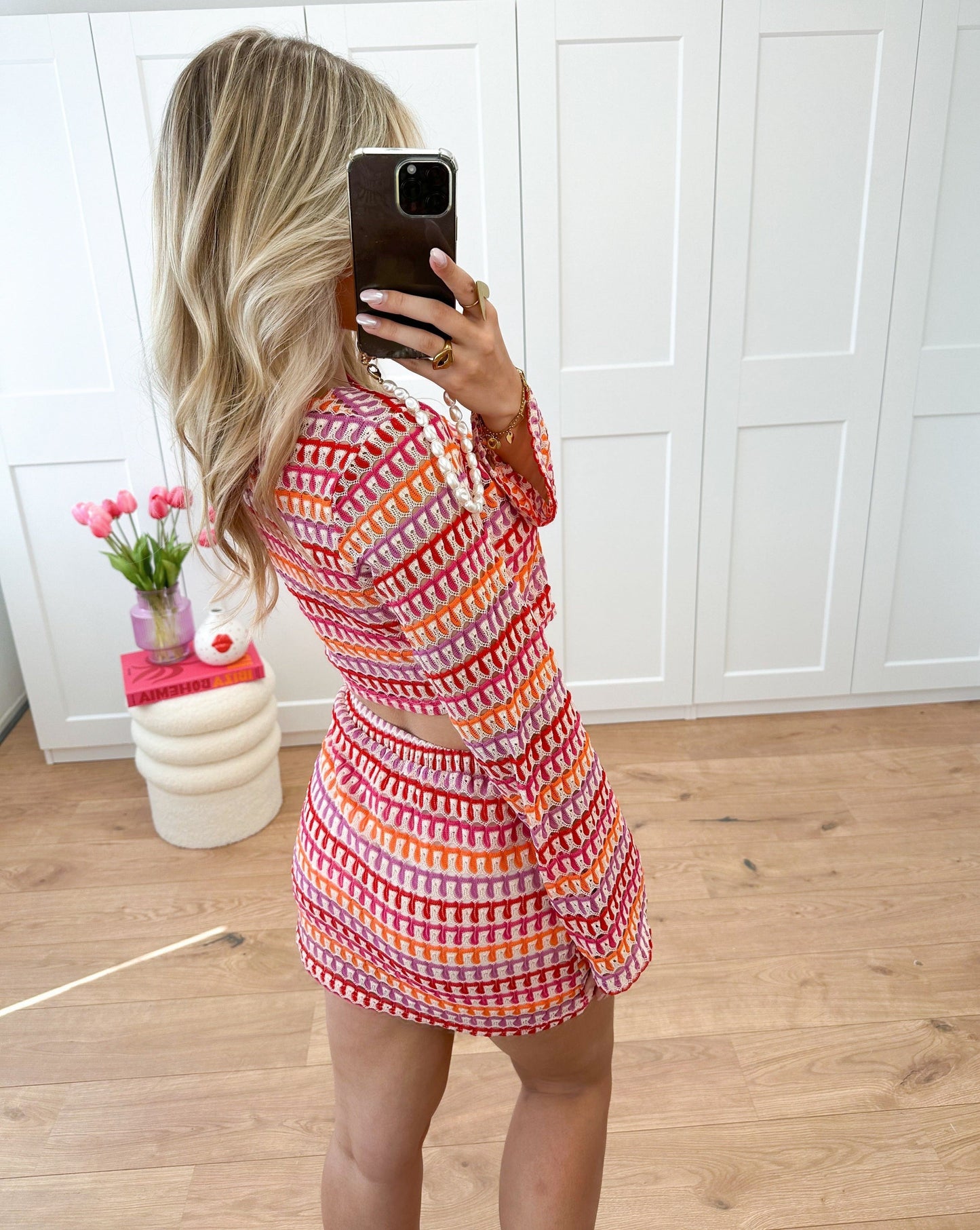 Giada – Set Top Crop și Minifustă