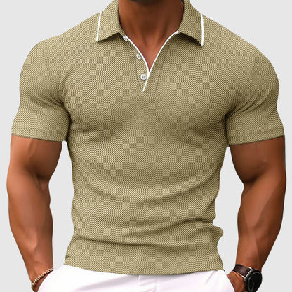 Jaren - Polo Slim-Fit Relaxat pentru Bărbați