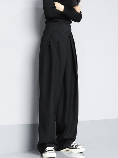 Marisa – Pantaloni evazați cu velcro