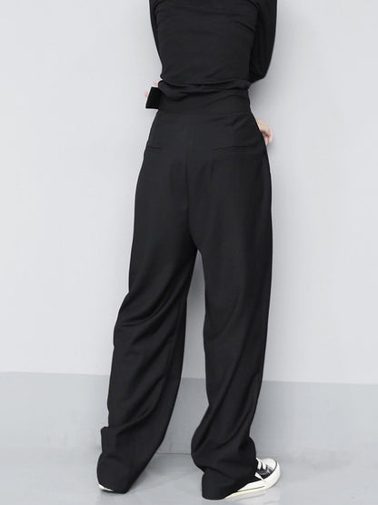 Marisa – Pantaloni evazați cu velcro