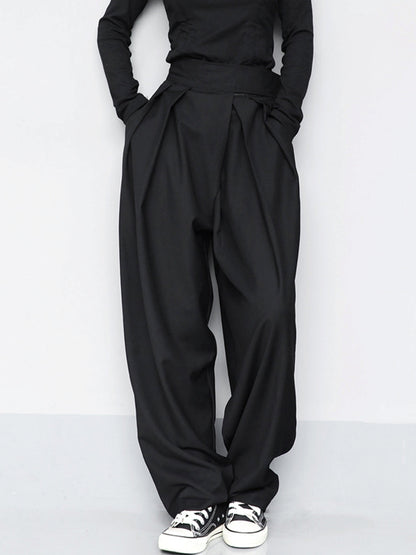 Marisa – Pantaloni evazați cu velcro