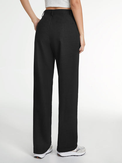 Amira – Pantaloni Drepți Bleu