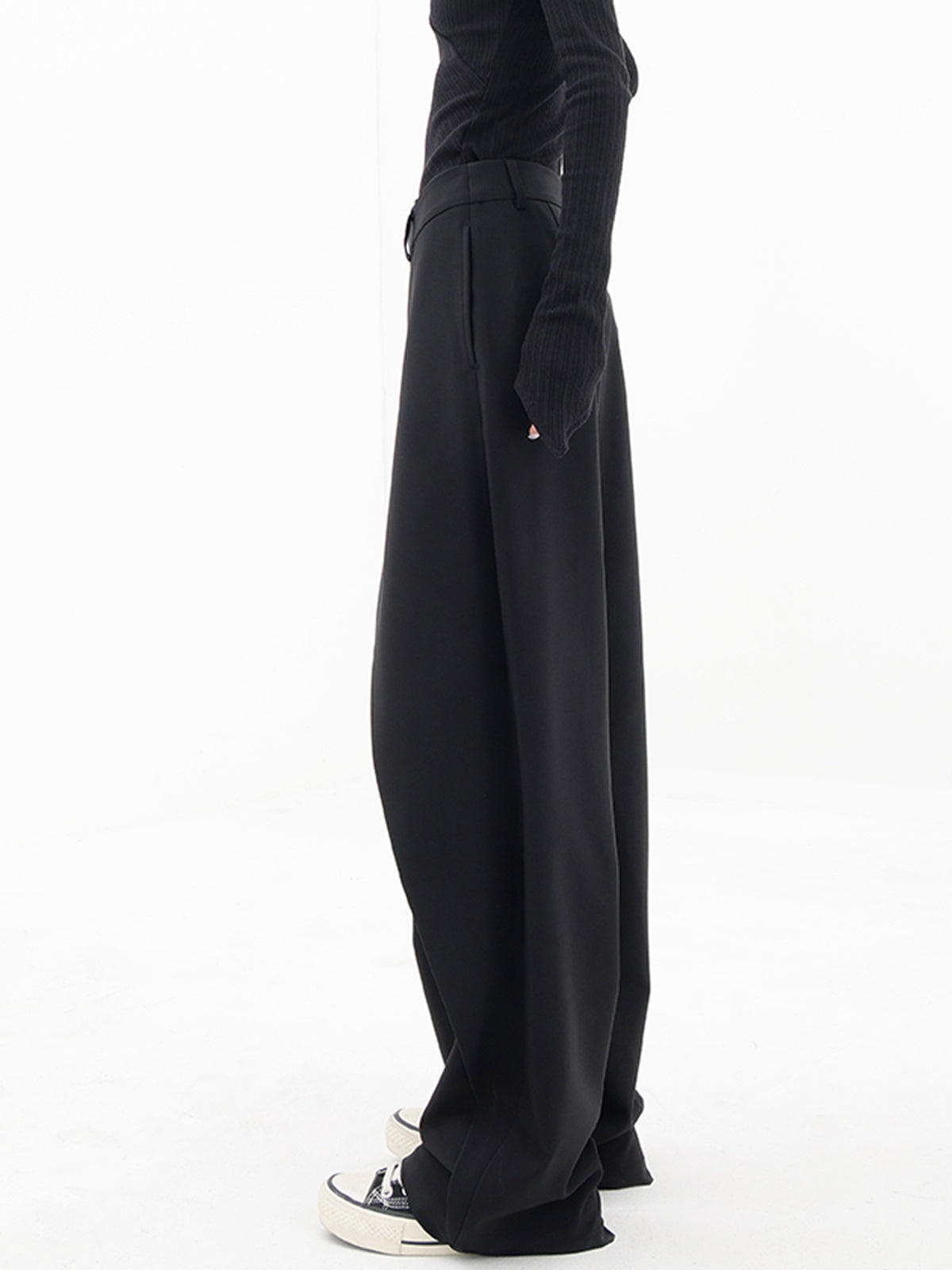 Thalia – Pantaloni Baggy Asimetrici