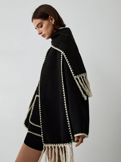 Elodie – Jachetă cu fular