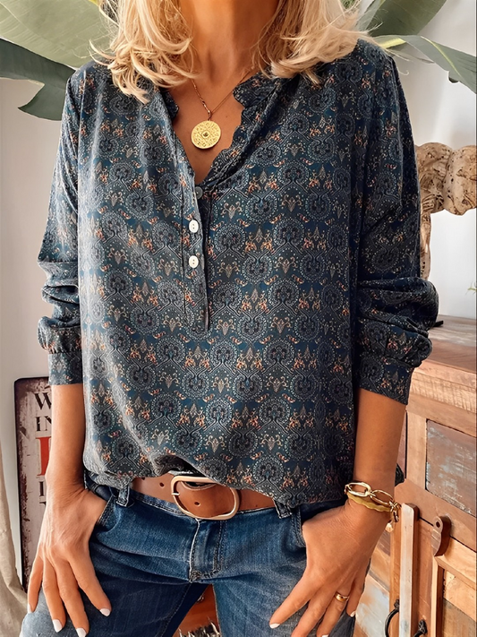 Adelinde – Top de vară vintage lejer