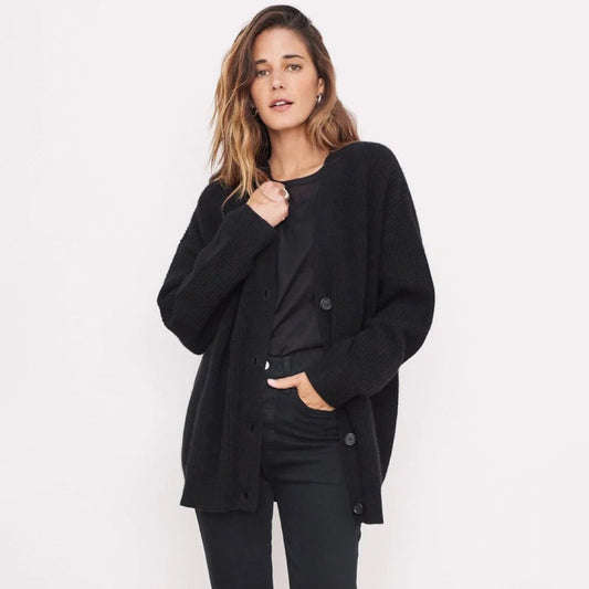 Leah – Cardigan din Cașmir Extra Lung