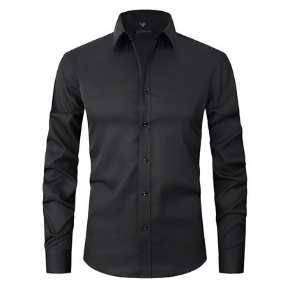 Mathurin - Polo la modă fără cute din material elastic pentru bărbați