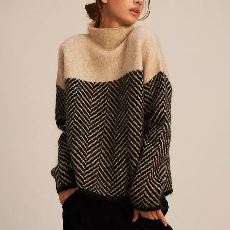 Yancy - Pulover elegant, gros și tricotat pentru femei