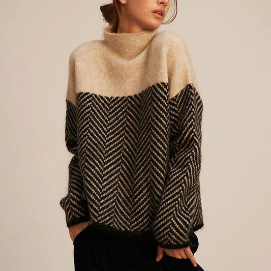 Yancy - Pulover elegant, gros și tricotat pentru femei