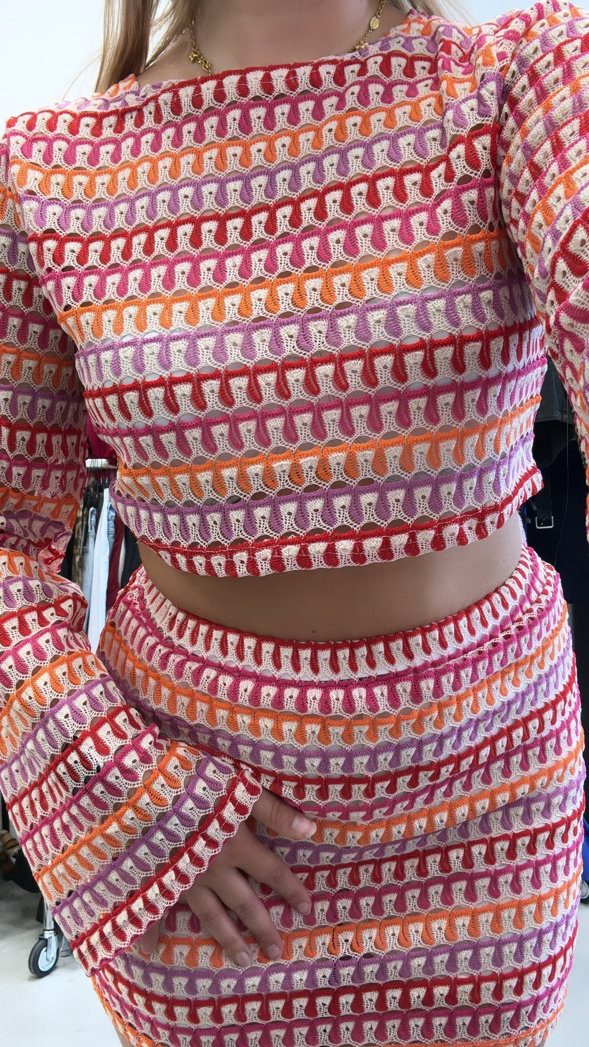 Giada – Set Top Crop și Minifustă