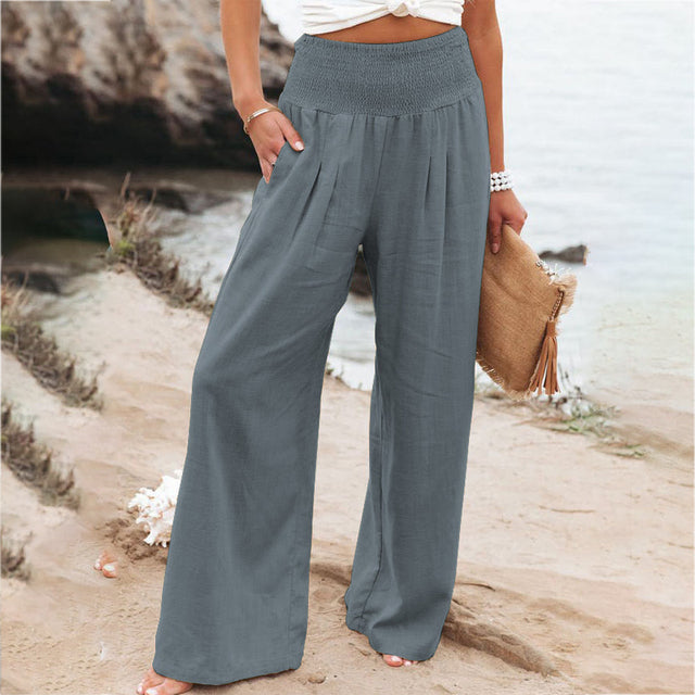 Reina – Pantaloni de vară tropicali