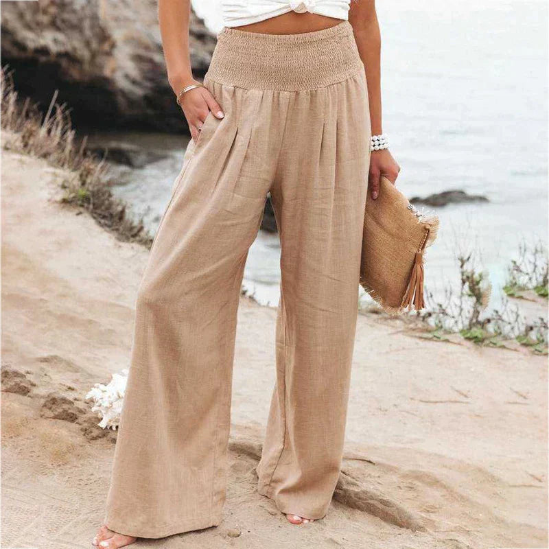Reina – Pantaloni de vară tropicali