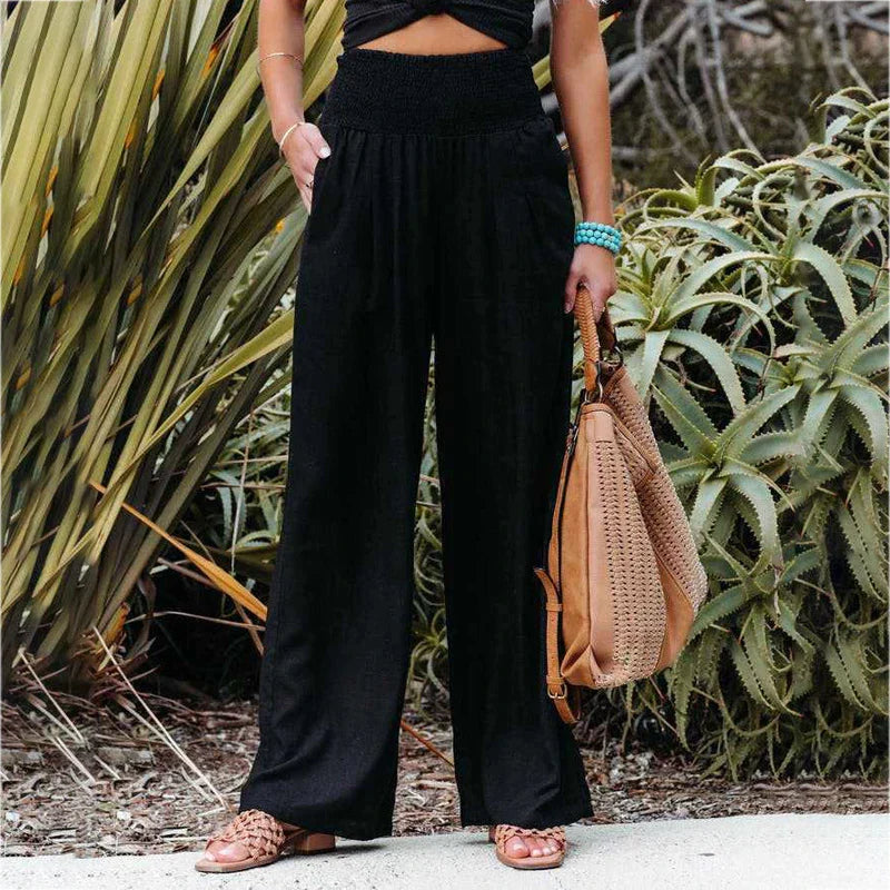 Reina – Pantaloni de vară tropicali