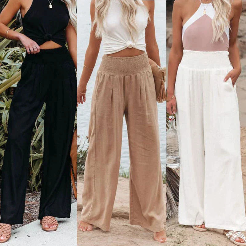 Reina – Pantaloni de vară tropicali