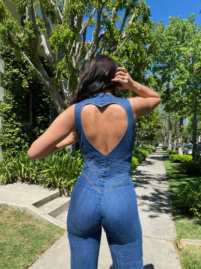 Vivienne – Salopetă din Denim