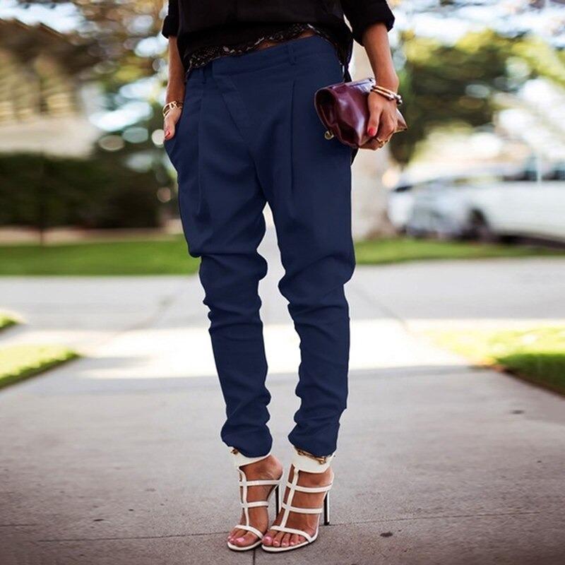 Piper – Pantaloni la modă cu talie înaltă