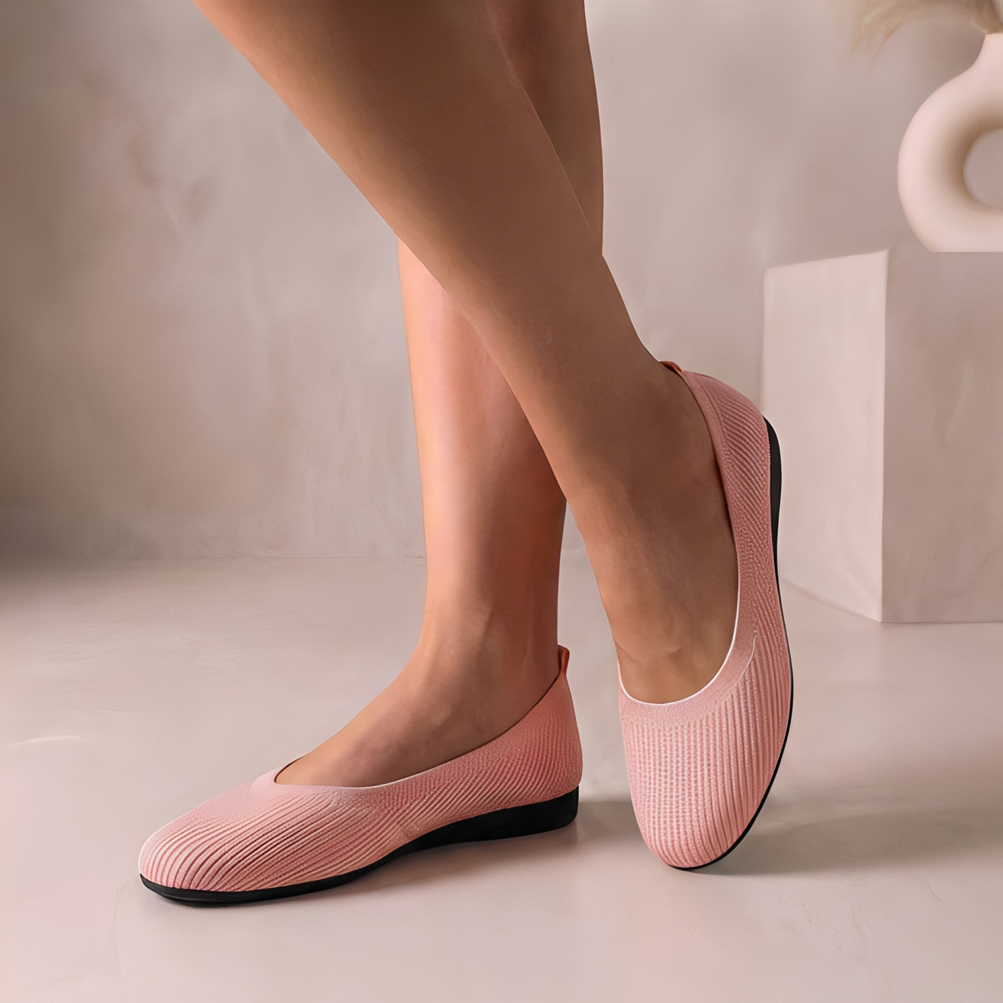 Jessy - Pantofi eleganți cu vârf rotund pentru femei